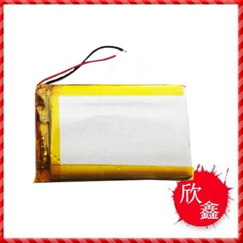 804174 3.7V lithium battery 2600mAH polymer battery small speaker navigation GPS MP3/4/5 Rechargeable Li-ion Cell