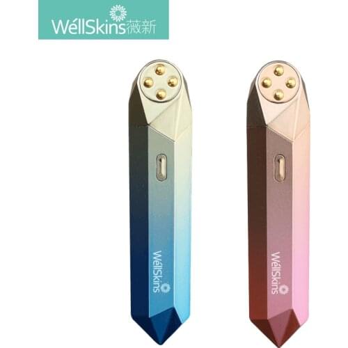 Youpin Wellskins Eye Massager EMS Massager Wand Hot Compress Relaxed Eyes Muscles Massage Eye Care For Relieve Wrinkle Fatigue