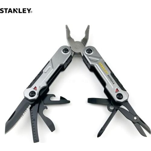 FaxMax Outdoor Tools 16 in 1 Stainless Steel Multitool Pocket Folding Knife Pliers Saw Camping Hunting Multi Tools Survival