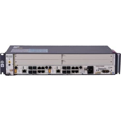 Original Hua Wei SmartAX MA5608T FTTH Optical Line Terminal OLT 1*16 GPFD C+ 1GE with 2*MCUD 1* MPWD+DC Fiber Terminal Equipment