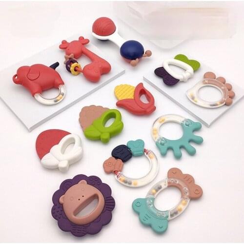 Feeding Teether Silicone Beads BPA Free Food Grade Baby silicone teething Beads Toys Baby Care Pacifier Chain Gift DIY Teether