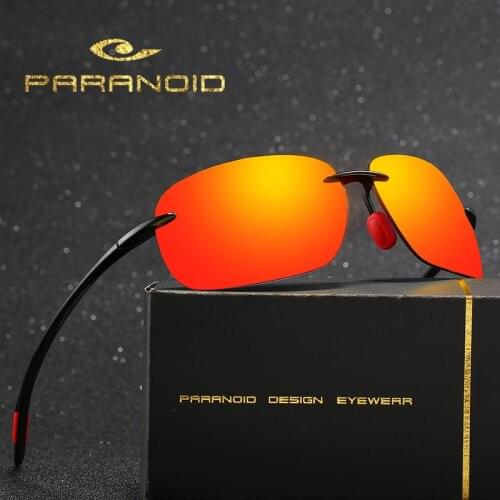 PARANOID Vintage Sunglasses UV400 Mens Sun Glasses For Men Driving Black Goggles Oculos Male 8 Colors Model 8511 P8511