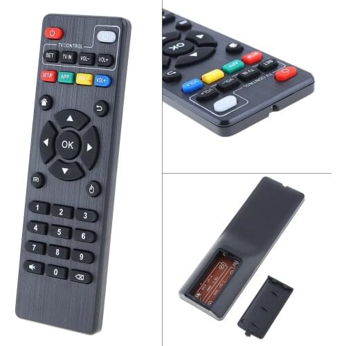 Universal TV Remote Control Replacement 433 MHz 2 x AAA Batteries 10M Long Transmission Distance for MXQ MXQ Pro 4K X96 T9M T95N