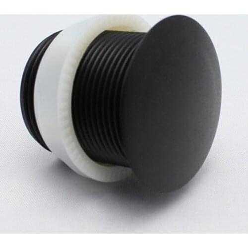 10PCS 28MM Button hole plug button cover hole cap Screw in type Black for arcade cabinet