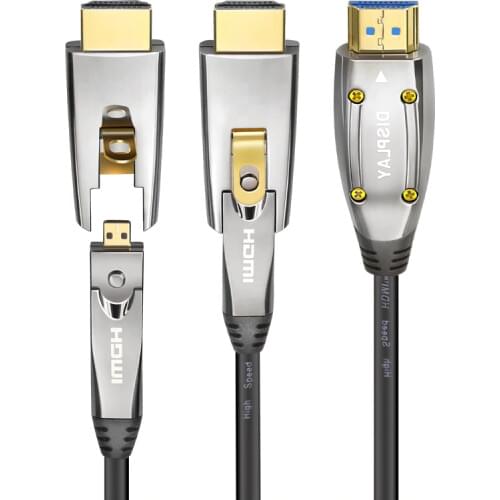 3D 4K Ultra high definition 1.5M High Speed Support 18Gbps hdmi optical fiber cable