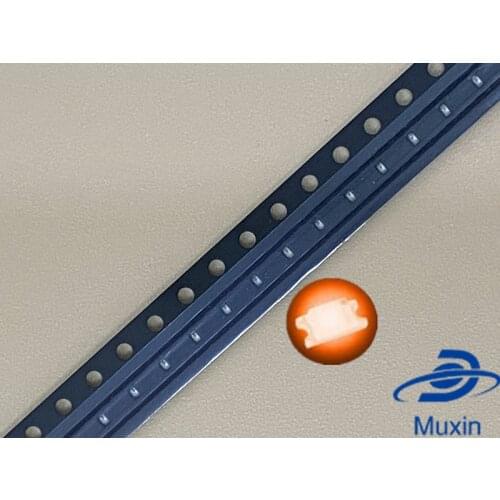 50 pcs SMD SMT 0402 Ultra Bright Orange/Amber LED lamp light