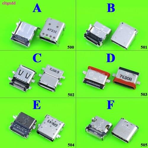 6 24 Pin SMT Socket Connector Micro USB Type C 3.1 Female Placement SMD DIP For Lenovo ZTE PCB design DIY high current charging