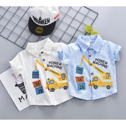 DIIMUU Boys' Short Sleeve Shirts