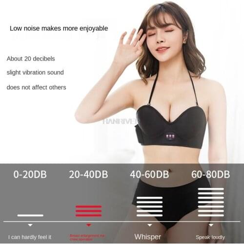 Electric massage bra breast massager charging beauty chest treasure nursing home massage instrument low noise