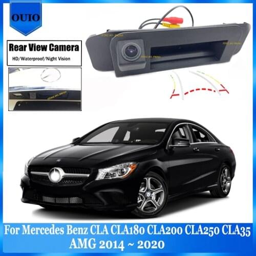 HD Rear View Parking Camera For Mercedes Benz CLA CLA180 CLA200 CLA250 CLA35 AMG 2014 ~ 2020 Night Backup Reversing Camera Trunk
