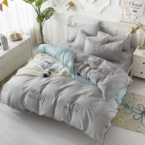 33 Quality Egyptian cotton bedding set Soft comfortable home textiles-2019 New style dekbed overtrek bed linen bed sets