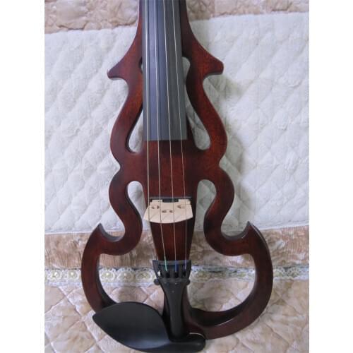 Beautiful SONG Brand best model Beautiful brown 16" electric viola.ACCAJOU body