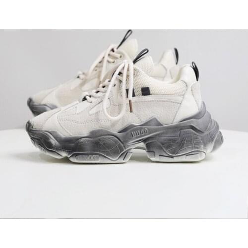 Women Winter Chunky Sneakers Casual Shoes Black 5cm Platform Basket Female Fashion Luxury Designers Vulcanized Shoes Woman 2020