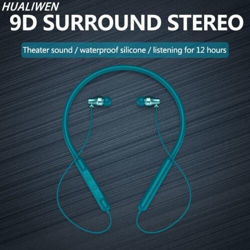 Magnetic Bluetooth Earphone Sport Wireless Headphone Bluetooth Headset Handsfree Earbuds With Mic For Huawei Xiaomi Samsung