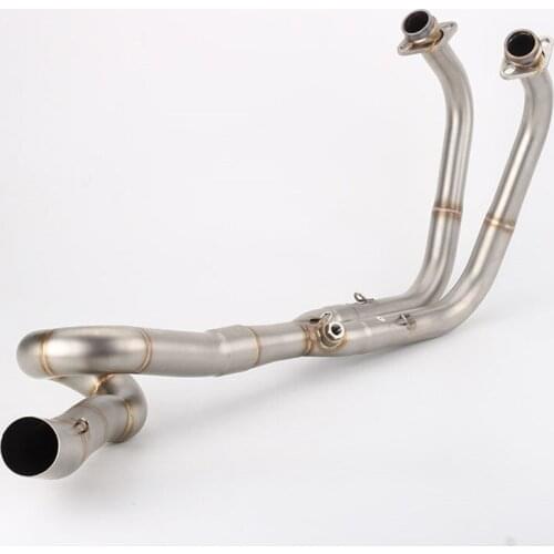 Motorcycle Modified Exhaust Pipe Front Section NINJA400 Swing Front Section Z400 Swing Elbow NINJA400 Exhaust Pipe