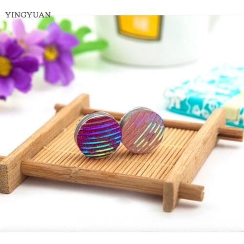 XT17-6pcs fashion headwear magnet brooch Round scarf resin hijab clips