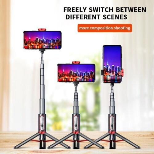 MY202:2021New Material Foldable Upgraded Version ,Monopod Tripod for Phone Selfie Stick, Suitable Huawei Xiaomi DJI Smartphone