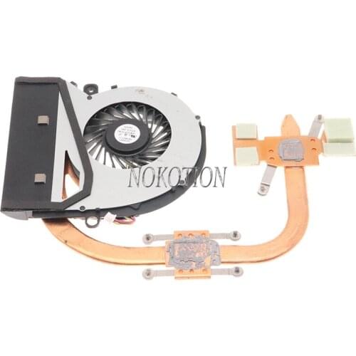 Nokotion DA0HK9MB6D0 For SONY vaio SVF15 SVF152 Laptop CPU GPU Cooling Heatsink cooler with FAN heater