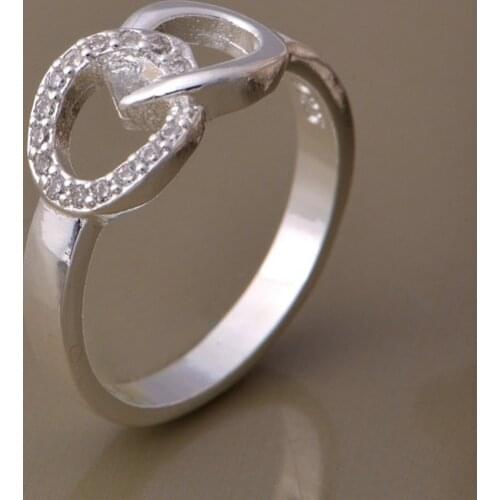 Wholesale High quality silver plated Fashion jewelry rings WR-800