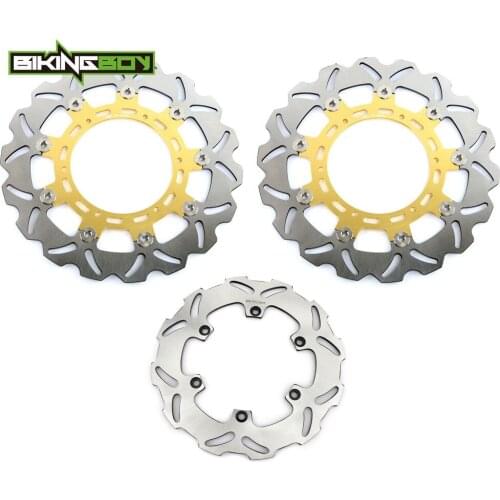 BIKINGBOY For KTM 640 LC4 Adventure 2004 2005 2006 2007 Front Rear Brake Discs Rotors Disks 310mm 219mm Stainless Steel Full Set