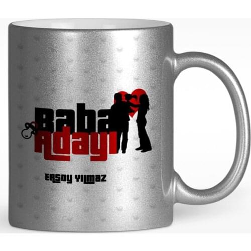 Personalized Dad Candidate Design Silver-Gilt Mug Cup-3