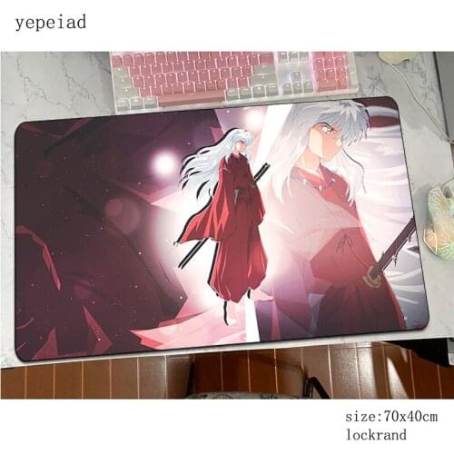 Inuyasha padmouse Popular accessory 700x400x3mm mouse pad home gaming enterprise rubber mats keyboard large mouse mat gamer