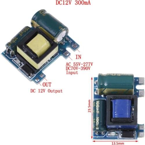 AC-DC Converter 110V 220V 230V To 12V Isolated Switching Power Supply Board AC-DC Converter 55V-277V/DC 70V-390V To 5V Isolated