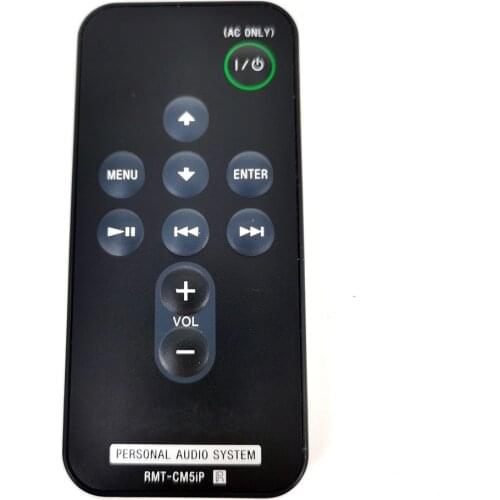 New Original RMT-CM5IP For SONY PERSONAL AUDIO SYSTEM Remote Control RDP-M7IP RDP-M7IPBLKN RDP-M7IPPINK Fernbedienung