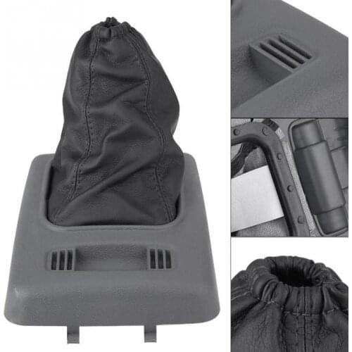 Car Gear Shift Knob Boot Dust Cover Gear Gaiter for Ford Transit Connect 2006 2007 2008 2009 2010 2011 2012 Artificial Leather