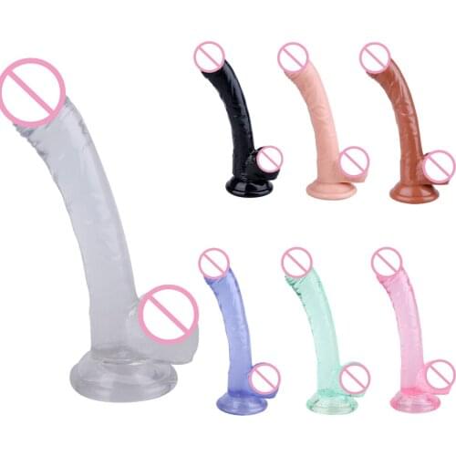 Foreskin Dildo Realistic Penis Sex Toys For Woman Female Masturbation G-Spot Simulation Anal Dildo Sex Shops