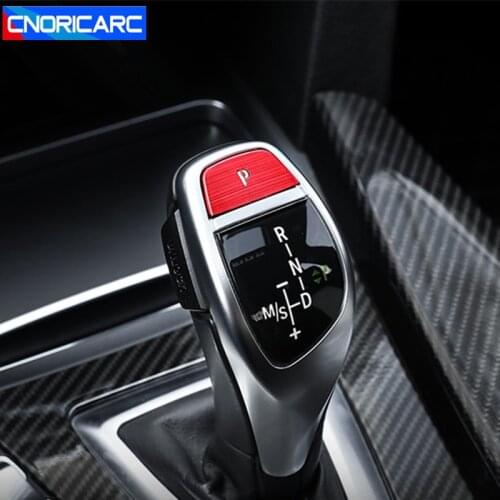 Car Styling Gearshift Handle Park Button Cover Trim Decoration Sticker For BMW F20 F22 F30 F10 F32 F15 Auto Interior Accessories