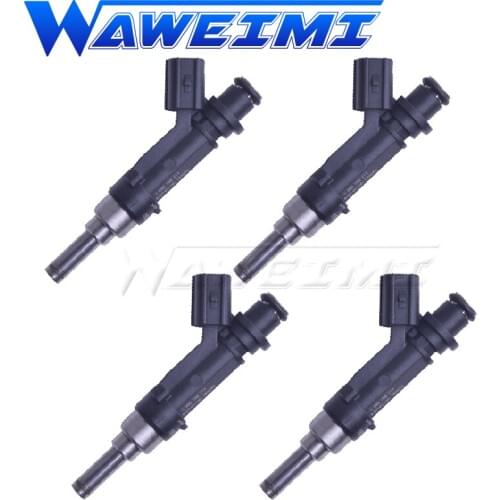 WAWEIMI 4x Fuel Injector Nozzle Valve 0280158213 For TOYOTA EU YARIS HYBRID For URBAN CRUISER 09-16 1.3 1NRFE 3NRFE 23250-47010