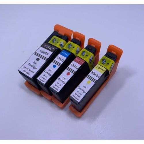 YOTAT 4pcs Compatible for Primera 53425 53422 53423 53424 ink cartridge for Primera LX900 printer