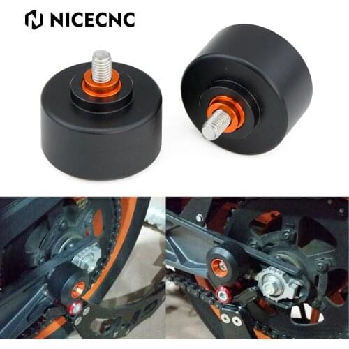 Orange Rear Swingarm Crash Pads Frame Slider Protector Kits x2 For KTM KTM Duke 125 200 390 2011-2015