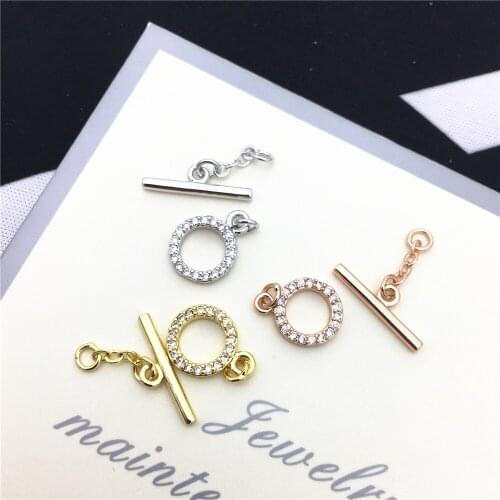 Pearl necklace bracelet clasp, 18 k gold plated clasp connector, maintenance of DIY accessories material.YLPJ