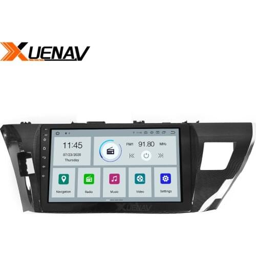 2 din stereo receiver FOR Toyota corolla 2010-2015 Car DVD Player GPS Navigation FOR Toyota Car DVD Player GPS Navigation