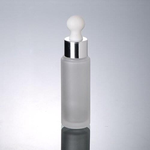 300pcsx 30ml Glass Dropper Bottle Refillable Tea Tree Oil Essential Aromatherapy Perfume Container Liquid Pipette Bottle