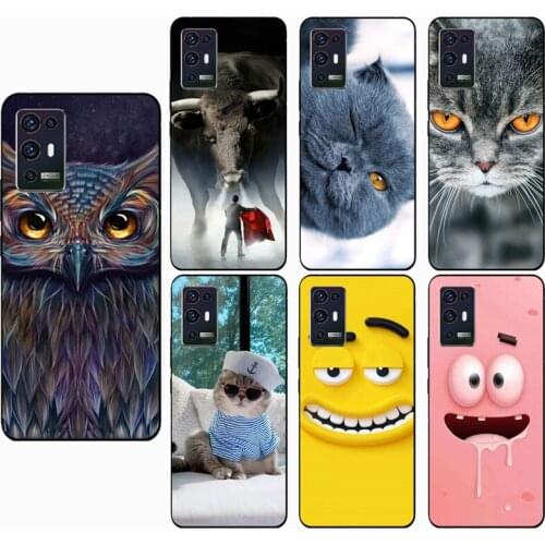 Animal Colorful Case for ZTE Axon 30 Pro 2021 Silicone Soft Covers for ZTE Axon 30 Ultra 2021 Case Protector Baicvery Back Cover