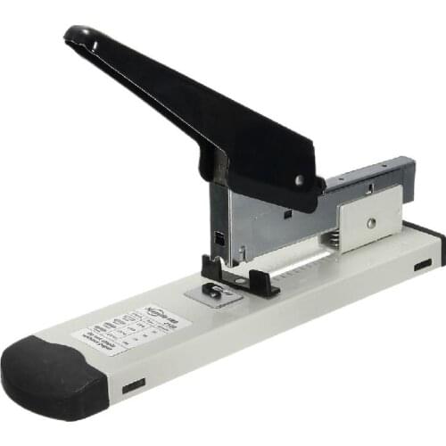 Huapuda Heavy Type Metal Stapler Bookbinding Stapling 120 Sheet Capacity Office Tools Fit Staples(pins) 23/13, 23/10,23/8,23/6