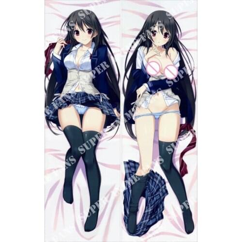 Japanese Anime HotchKiss Hugging Pillow Cover Case Pillowcase Decorative Pillows 2Way 50*160cm