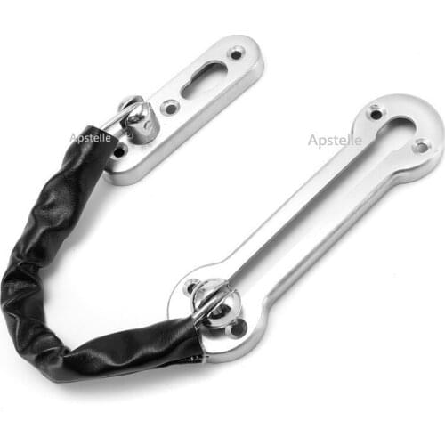 Stainless Steel Anti-theft Chain 2.0 Thickened Door Chains Buckle Safety Locks Room Door Bolt Hotel Butterfly Bolt