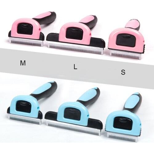 High Quality Stainless Steel Dog Comb For Long Hair Pet Hair Remover Brush Metal A Comb For Dog Products Wholesale