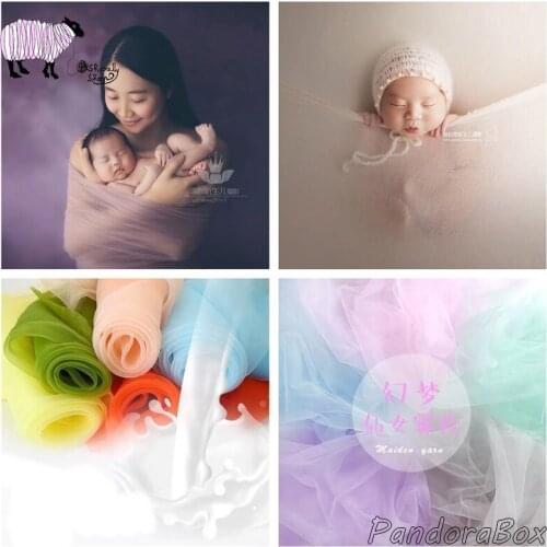 Newborn Baby Stretch Wraps Photoshoot Studio Posing Wraps Backdrop Blanket Photography Background Props fotoshooting Accessories