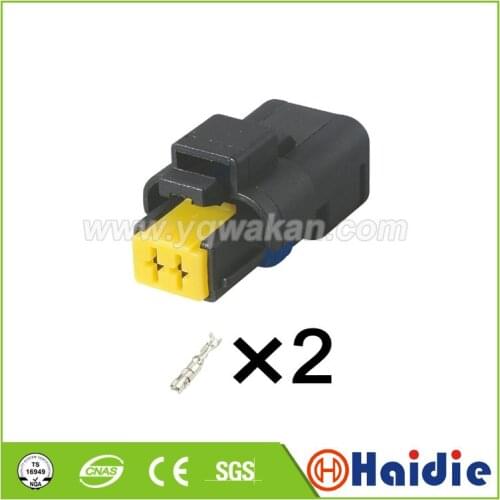 5sets 2pin FCI headlight steering lights plug water temperature sensor connector 211 PC022S0049 211PC022S0049