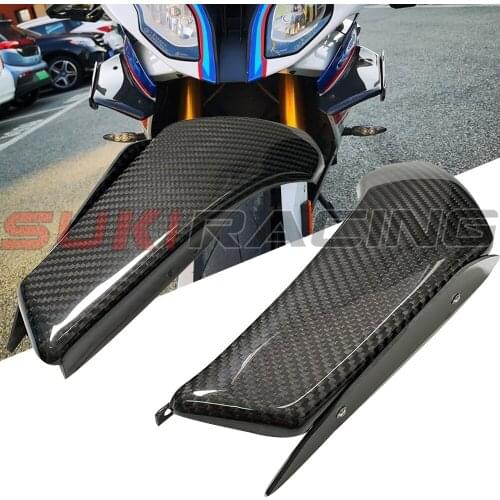 S1000RR 2015 2016 2017 2018 Carbon Fiber Motorbike Side Front Aerodynamic Winglets For BMW S1000RR 2015 2016 2017 2018