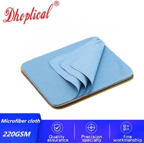 Eyeglasses cleaning cloth ,lens cloth microfiber 100% 220gsm ,15CM*18CM free printing LOGO 100pcs