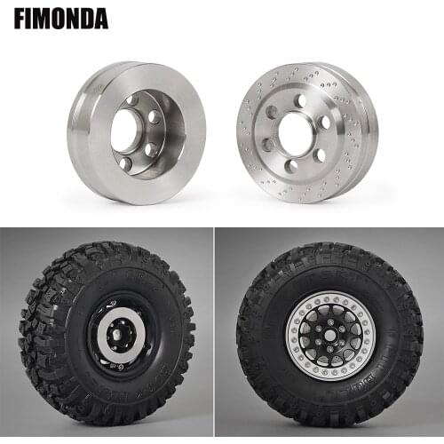 FIMONDA Stainless Steel Counterweight Balance Weight for 1.9 2.2 inch Wheel Rims Traxxas TRX4 TRX6 Axial SCX10 90046 GEN8 TF2