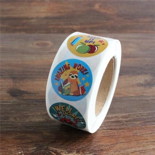 School Reword Stickers for Kids Cartoon Christmas Package Sticker Stationery Seals Craft labels 500 pcs 1 inch
