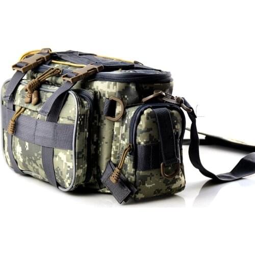 Fishing Tackle Bags,Tackle Storage with Handle and Shoulder Carry Options-Multifunctional Waterproof Outdoor Sports Waist Pack