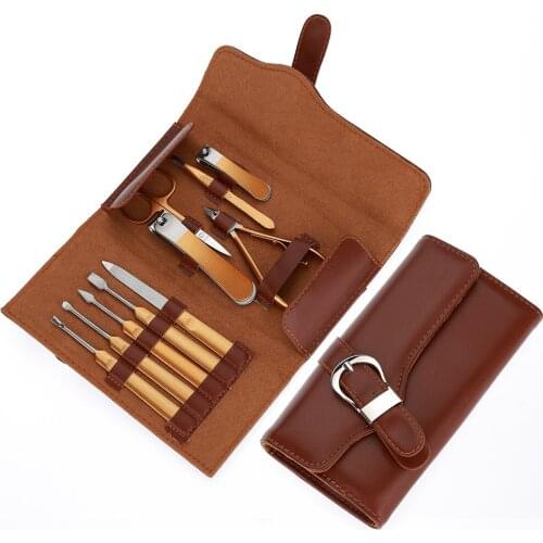 10 Piece Stainless Steel Nail Tools Nail Clippers Manicure Knife Pedicure Knife Professional Manicure Personal Care Manicure Set